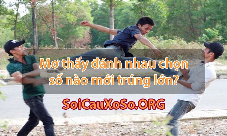 Mơ thấy đánh nhau chọn số nào mới trúng lớn?