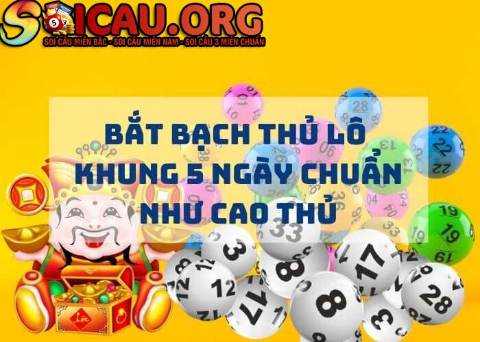 Cách bắt bạch thủ lô khung 5 ngày chuẩn như cao thủ