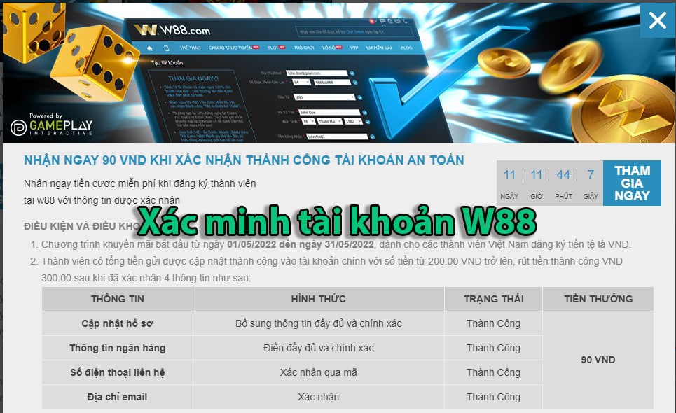 Xác nhận quá trình đăng ký hoàn tất