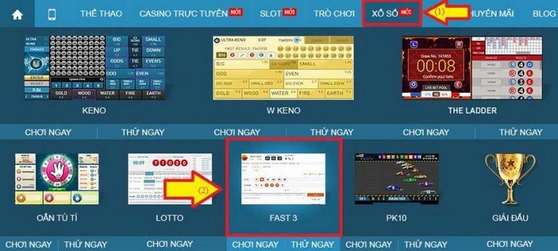 Cách thức tham gia chơi xổ số Fast 3 W88 vô cùng đơn giản dành cho người mới 