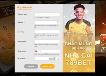 Hướng dẫn cách đăng ký 789BET chi tiết, dễ hiểu nhất