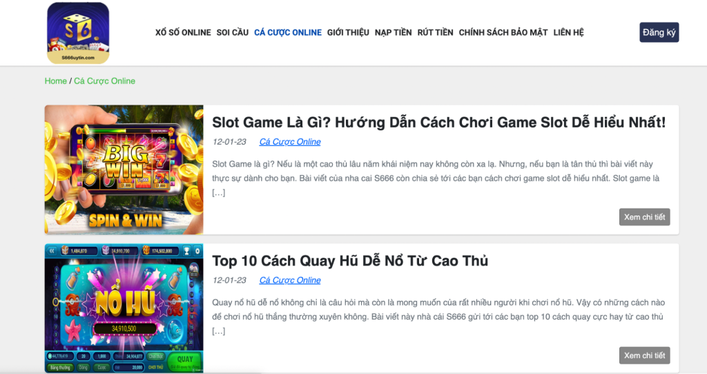 S666 uy tín như thế nào?