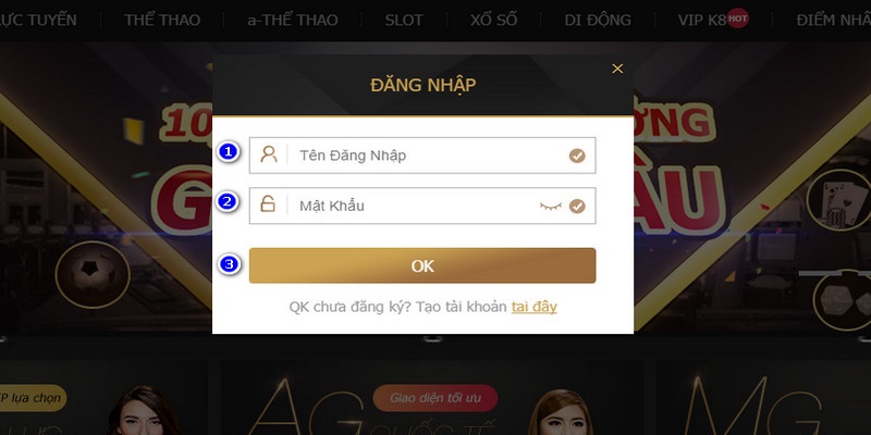 Hướng dẫn đăng nhập VNQ8 chỉ trong vài giây