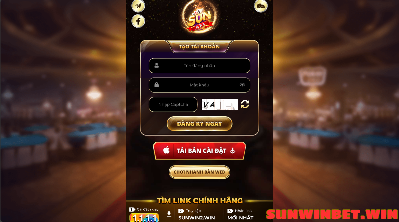 Hướng dẫn gamer tải app Sunwin siêu tiện lợi cho điện thoại Android & IOS