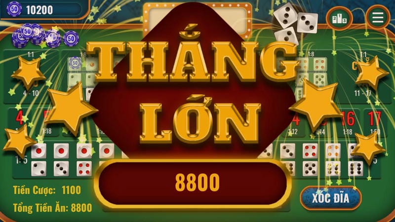 Giao diện rút tiền nhanh chóng trong game tài xỉu online.