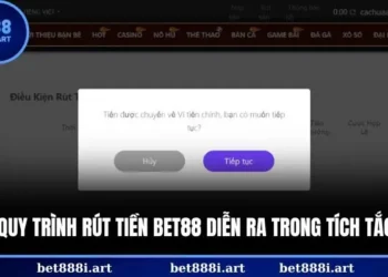 Rút tiền Bet88 – Hành trình đưa chiến thắng về túi an toàn